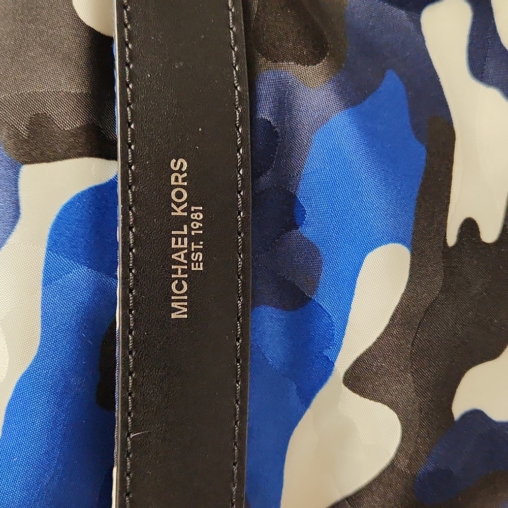 Michael Kors Kent Nylon Camoflauge Single Strap Unisex Backpack - Picture 3 of 13